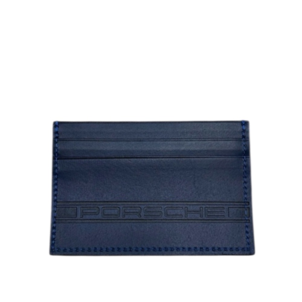 BORLINO - BLUE LEATHER PORSCHE CARDHOLDER WALLET